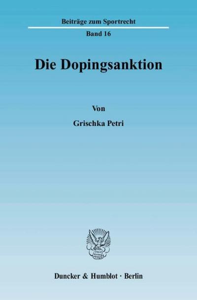 Die Dopingsanktion