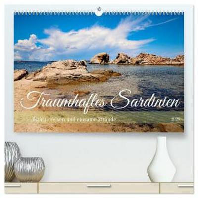 Traumhaftes Sardinien (hochwertiger Premium Wandkalender 2026 DIN A2 quer), Kunstdruck in Hochglanz