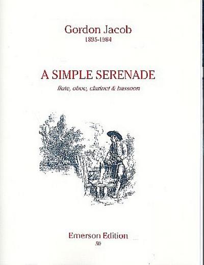 A simple Serenadefor flute, oboe, clarinet and bassoon