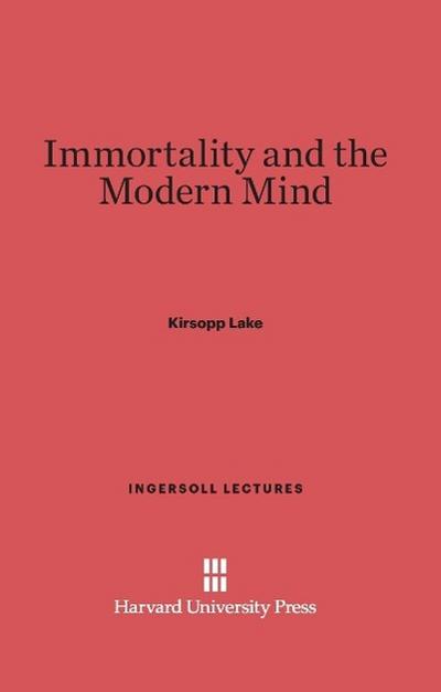 Immortality and the Modern Mind