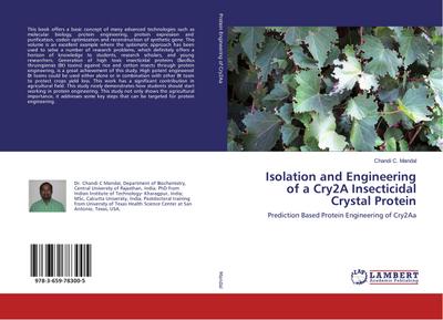 Isolation and Engineering of a Cry2A Insecticidal Crystal Protein