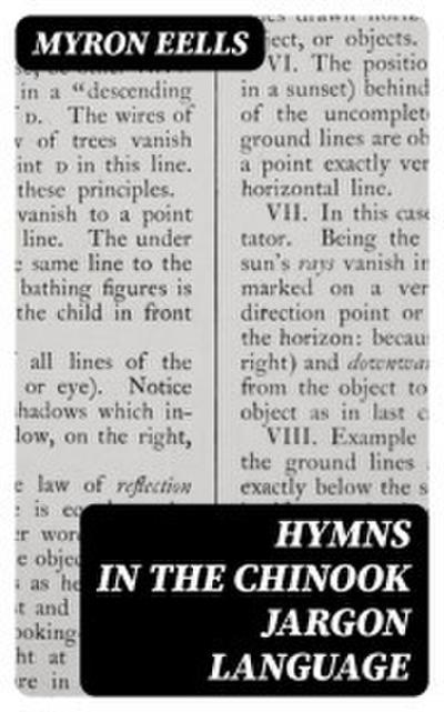 Hymns in the Chinook Jargon Language