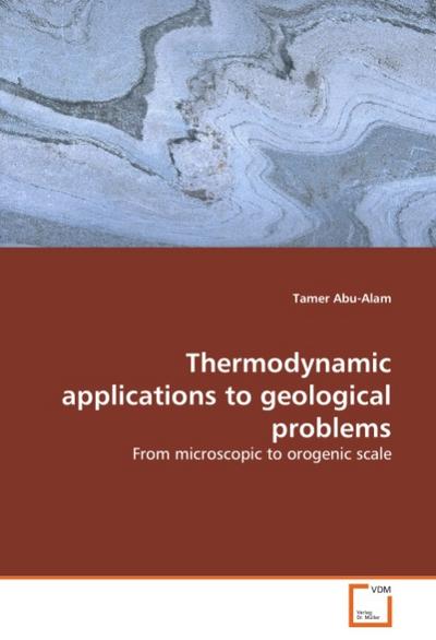 Thermodynamic applications to geological problems