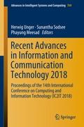 Recent Advances in Information and Communication T