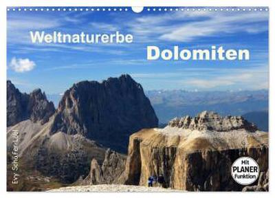 Weltnaturerbe DOLOMITEN (Wandkalender 2026 DIN A3 quer), CALVENDO Monatskalender