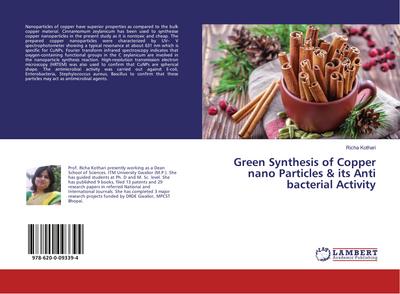 Green Synthesis of Copper nano Particles & its Anti bacterial Activity