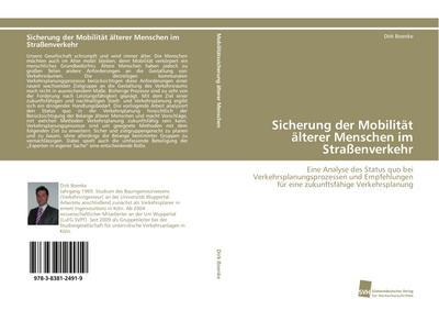 Sicherung der Mobilität älterer Menschen im Straßenverkehr