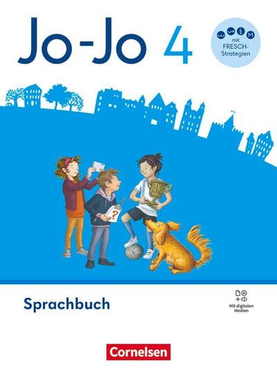 Jo-Jo Sprachbuch 4. Schuljahr - Allgemeine Ausgabe 2024 - Sprachbuch - Mit FRESCH-Karte, Lernspurenheft und digitalen Medien