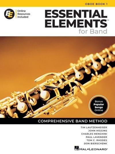 Essential Elements for Band - Oboe Book 1 with Online Resources