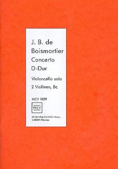 Konzert D-Dur für Violoncello solo,2 Violinen und Bc.