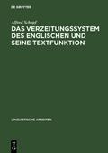 Das Verzeitungssystem des Englischen und seine Tex