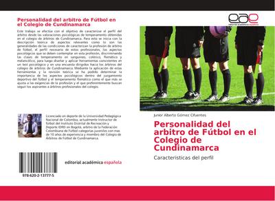 Personalidad del arbitro de Fútbol en el Colegio de Cundinamarca
