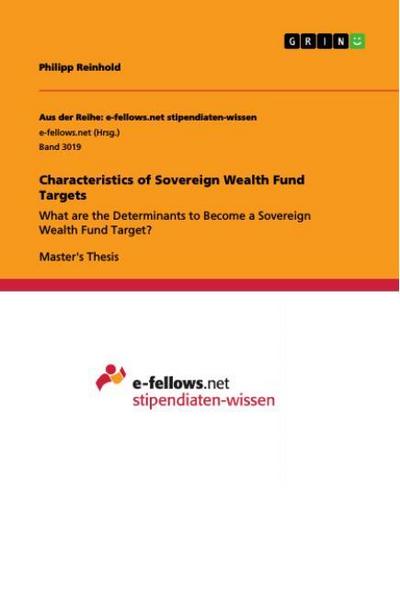 Characteristics of Sovereign Wealth Fund Targets