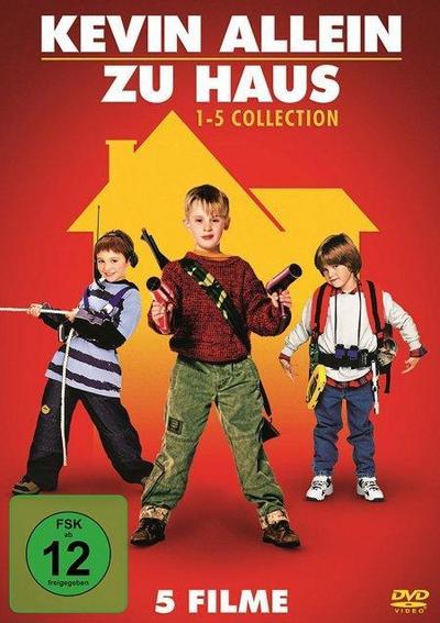 Kevin - Allein zu Haus 1-5 DVD-Box