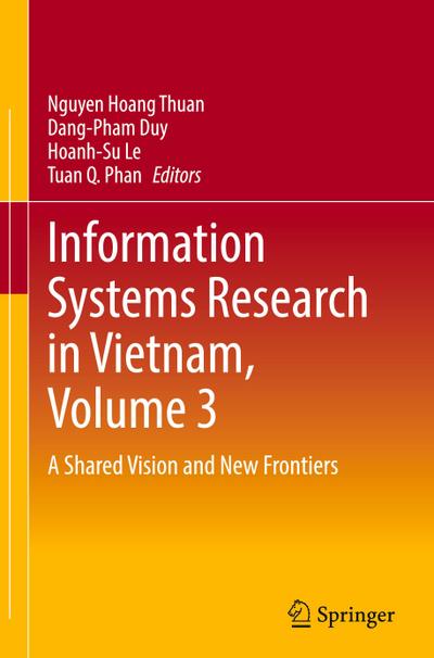 Information Systems Research in Vietnam, Volume 3