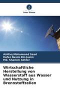 Wirtschaftliche Herstellung von Wasserstoff aus Wasser und Nutzung in Brennstoffzellen