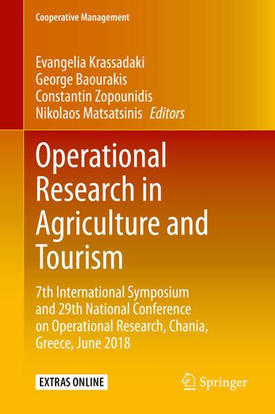 Operational Research in Agriculture and Tourism