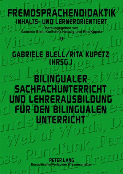 Bilingualer Sachfachunterricht und Lehrerausbildung für den bilingualen Unterricht