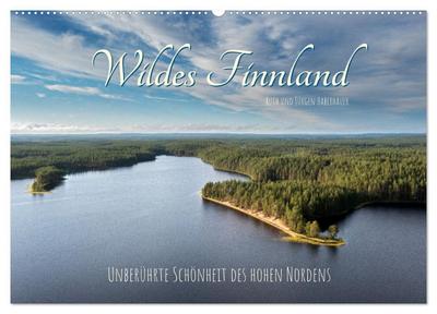 Wildes Finnland (Wandkalender 2026 DIN A2 quer), CALVENDO Monatskalender