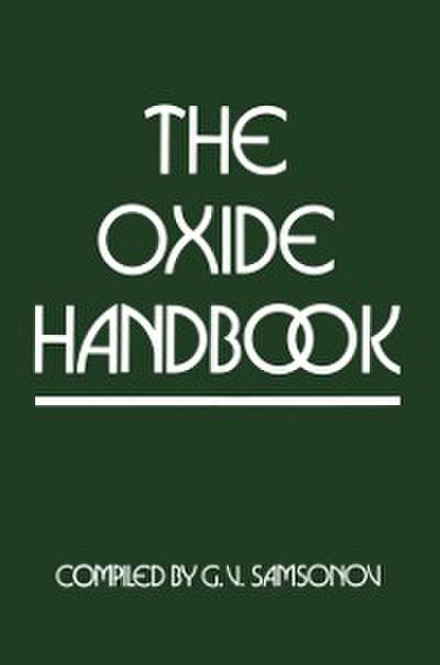 Oxide Handbook