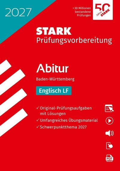 STARK Englisch LF - Abitur 2027 BW - Prüfungsvorbereitung