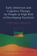 Early Detection and Cognitive Therapy for People a