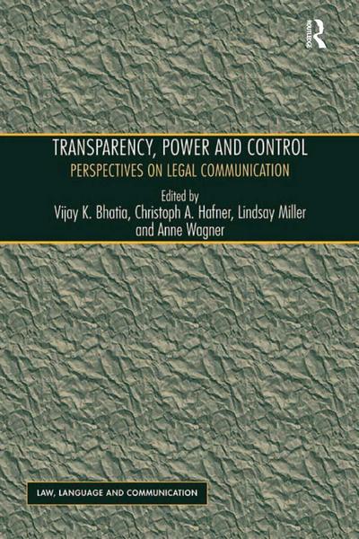 Transparency, Power, and Control