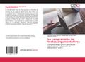 La comprensión de textos argumentativos