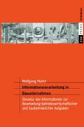 Informationsverarbeitung in Bauunternehmen