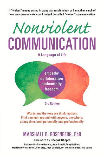 Nonviolent Communication: A Language of Life: Life-Changing Tools for Healthy Relationships
