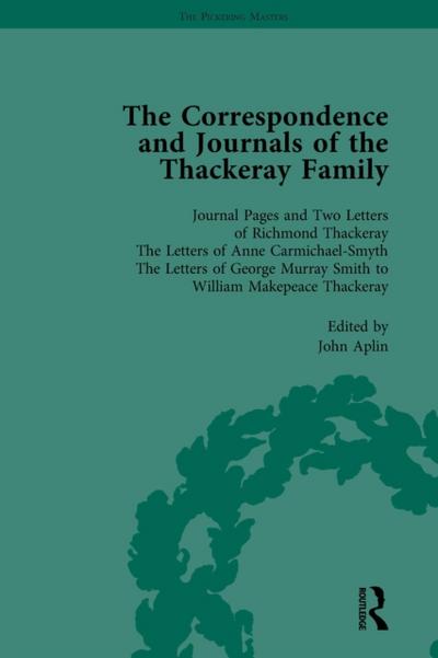 Correspondence and Journals of the Thackeray Family Vol 1