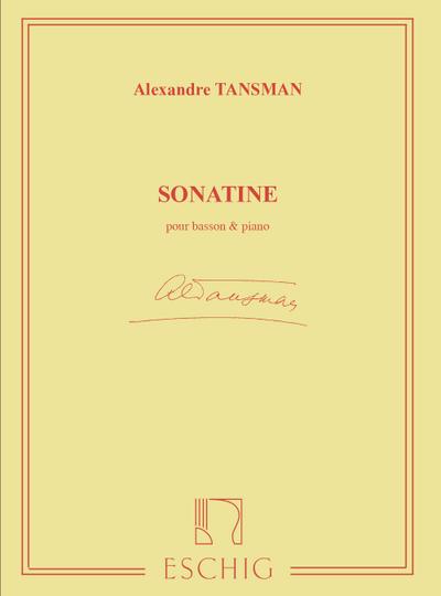 Sonatinepour basson et piano