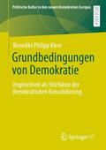 Grundbedingungen von Demokratie