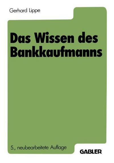 Das Wissen des Bankkaufmanns