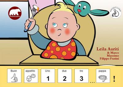 Buon appetito. Uno, due, tre... pappa! In CAA (Comunicazione Aumentativa Alternativa)
