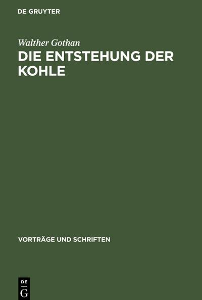 Die Entstehung der Kohle