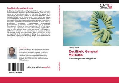 Equilibrio General Aplicado - Gaspar Núñez