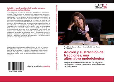 Adición y sustracción de fracciones, una alternativa metodológica