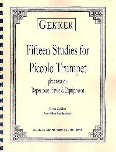 Fifteen Studiesfor piccolo trumpet