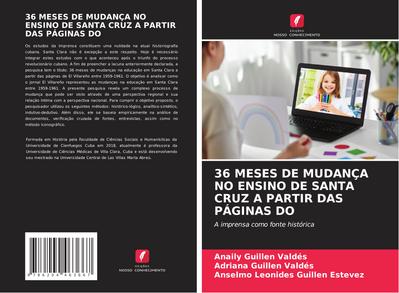 36 MESES DE MUDANÇA NO ENSINO DE SANTA CRUZ A PARTIR DAS PÁGINAS DO