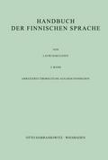 Handbuch der finnischen Sprache. 2. Band