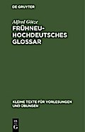 Frühneuhochdeutsches Glossar