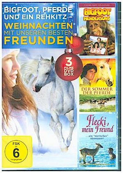 Bigfoot, Pferde und ein Rehkitz - Weihnachten mit unseren besten Freunden, DVD