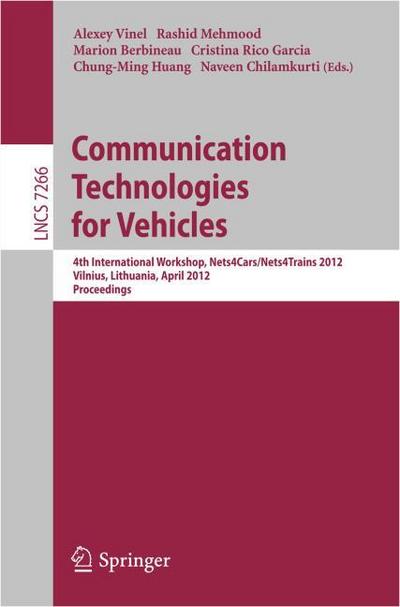 Communications Technologies for Vehicles