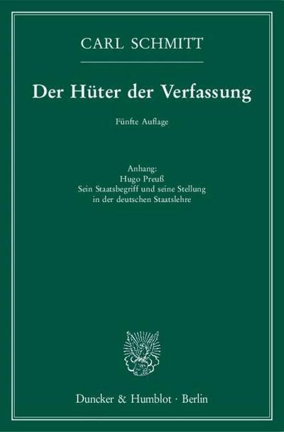 Der Hüter der Verfassung