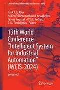 13th World Conference Intelligent System for Industrial Automation (WCIS-2024)