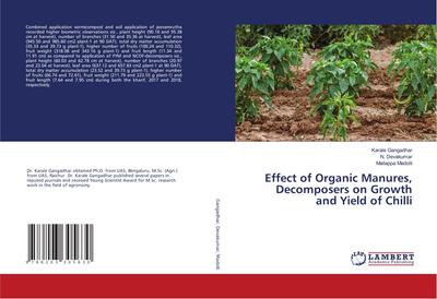 Effect of Organic Manures, Decomposers on Growth and Yield of Chilli