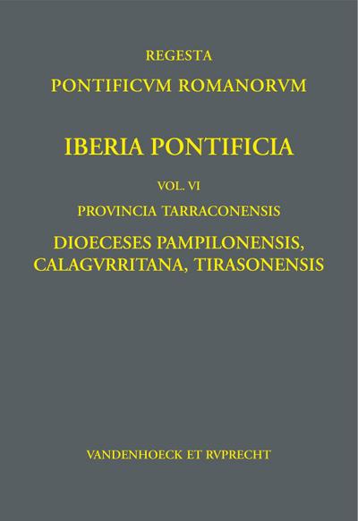 Iberia Pontificia. Vol. VI