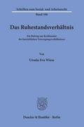 Das Ruhestandsverhältnis.