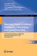 Emerging Trends in Artificial Intelligence, Data S